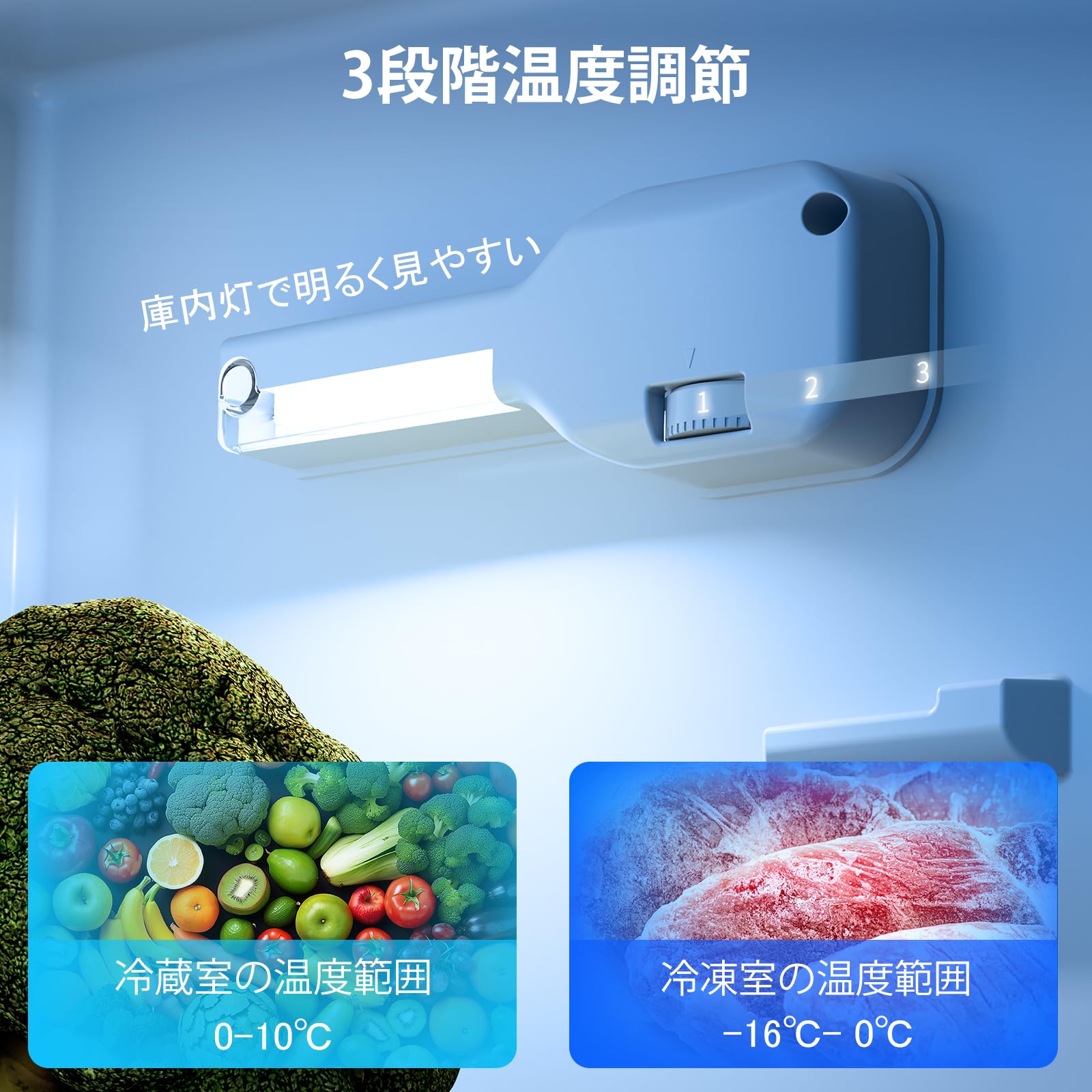 Amazon | COWSAR 小型冷蔵庫 87L 小型 一人暮らし 家庭用に最適 2 ドア